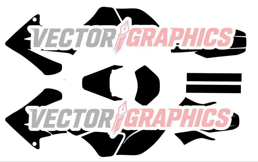 Plantilla vector HONDA - XR 250 TORNADO